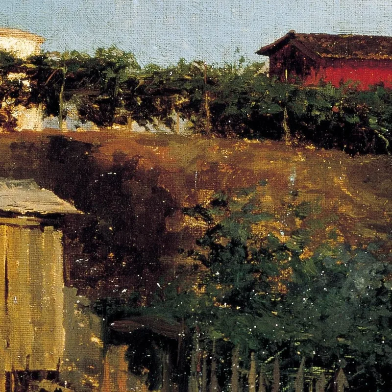 Landschaft Von Portici Mariano Fortuny Marsal