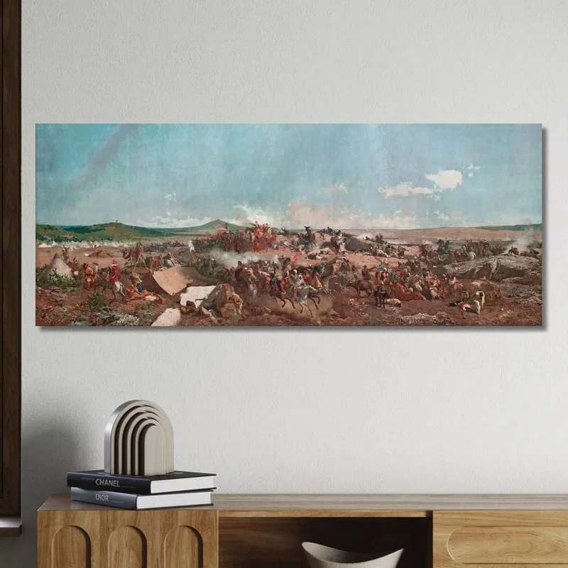 La Batalla De Tetuán Mariano Fortuny Marsal
