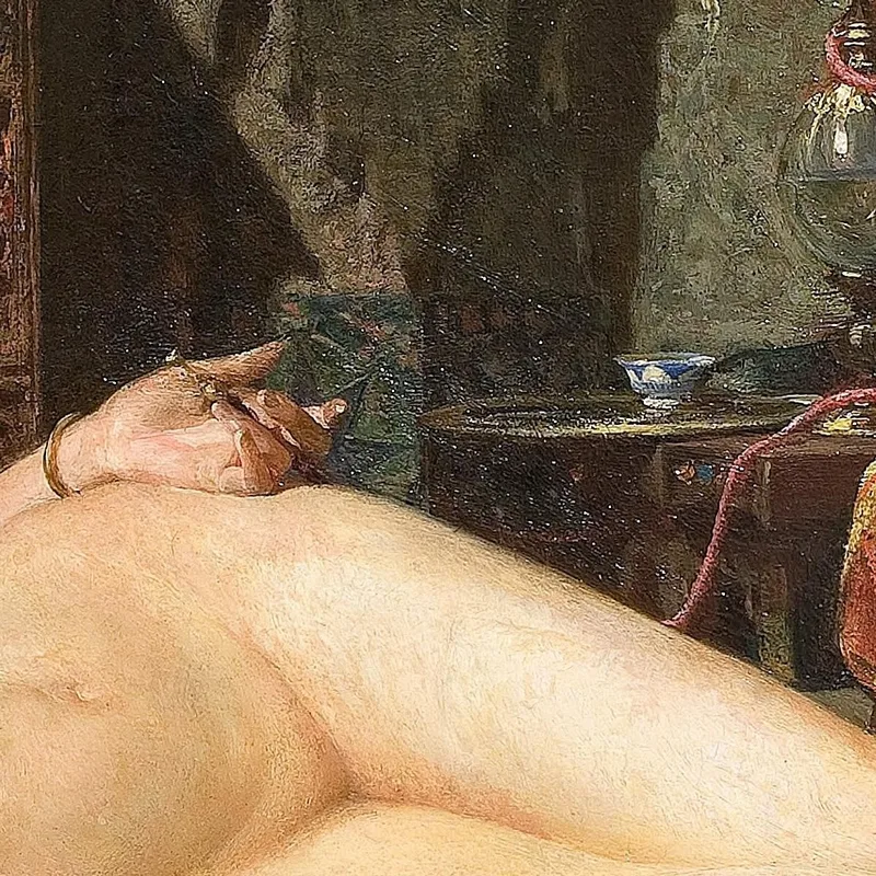 La Odalisca Mariano Fortuny Marsal
