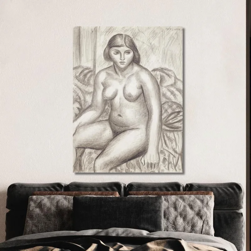 Nudo Femminile Mark Gertler