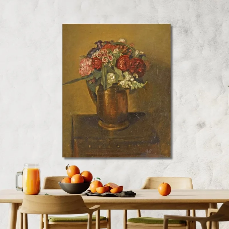 Blumen In Einem Krug Mark Gertler