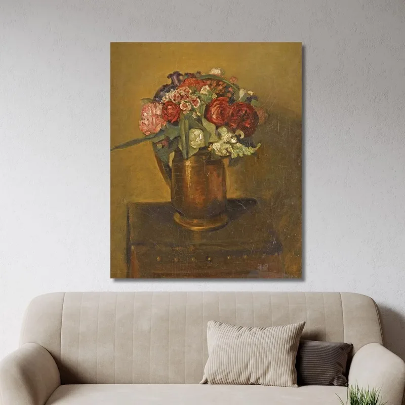 Blumen In Einem Krug Mark Gertler