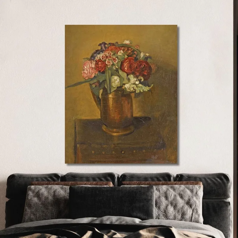 Blumen In Einem Krug Mark Gertler