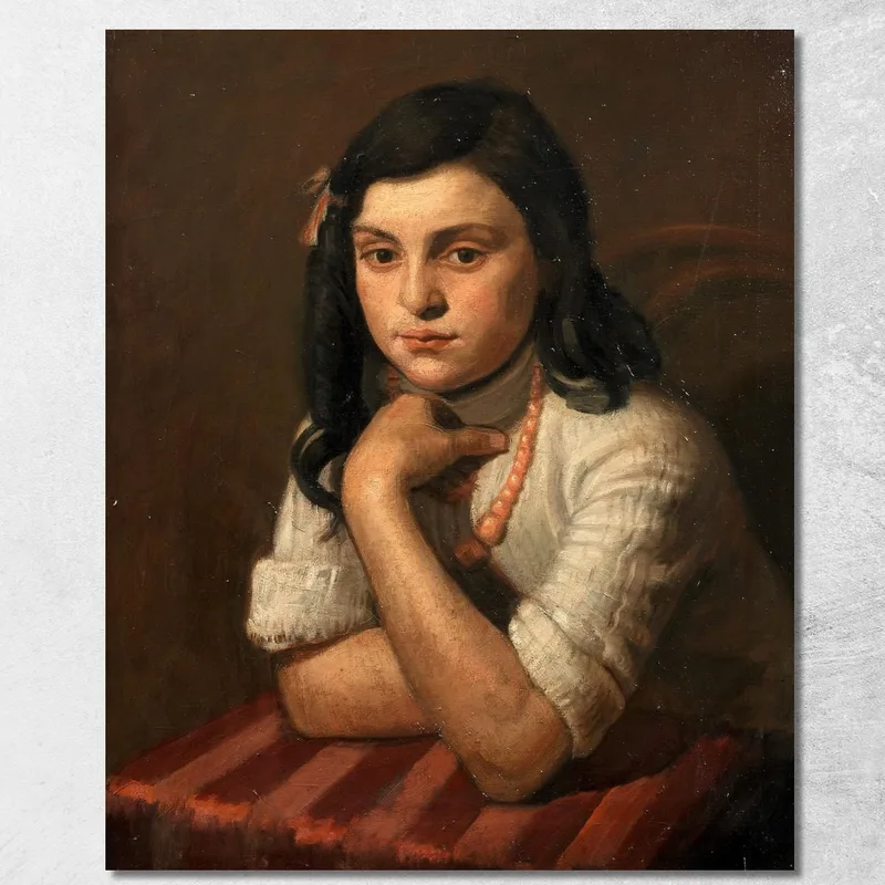 Porträt Von May Berlinsky Mark Gertler drucken auf leinwand