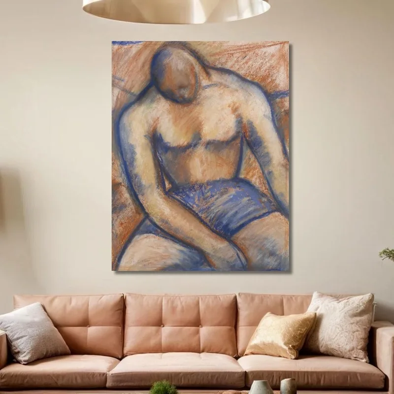 Pugile Seduto Mark Gertler