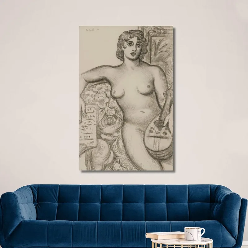 Nudo Seduto Mark Gertler