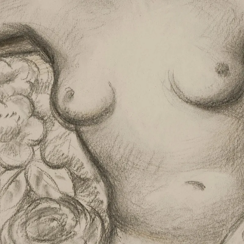 Nudo Seduto Mark Gertler