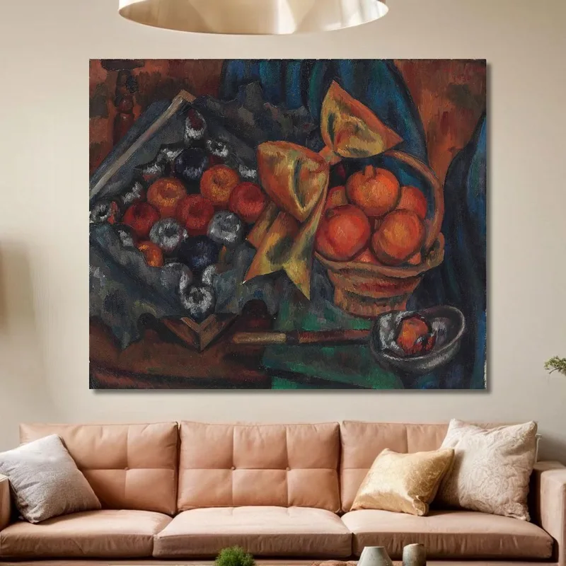 Natura Morta Con Melograni E Frutta Mark Gertler