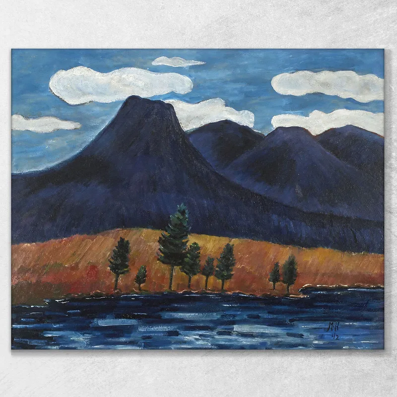 Blaue Landschaft Marsden Hartley