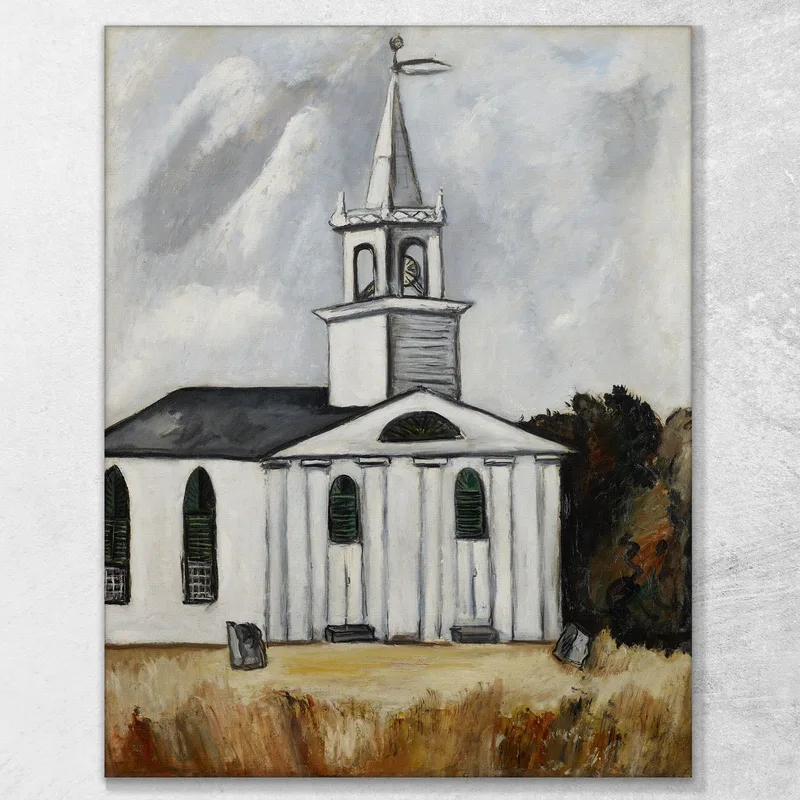 Church At Head Tide Marsden Hartley