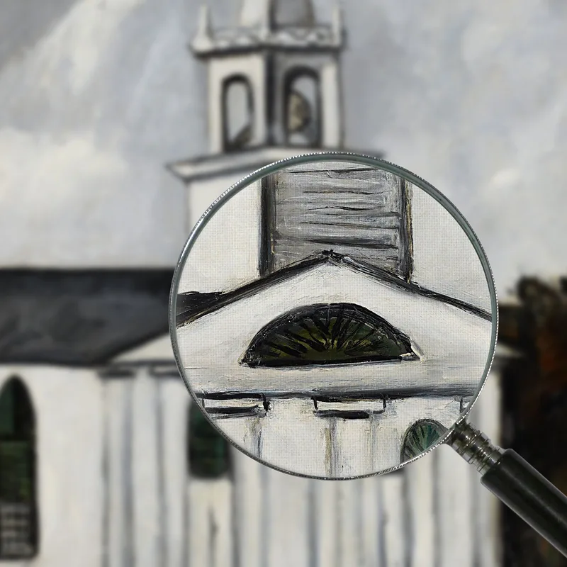 Church At Head Tide Marsden Hartley