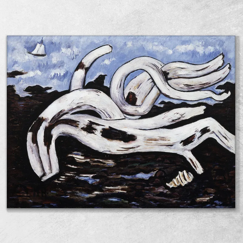 Treibholz Auf Dem Bagaduce Marsden Hartley