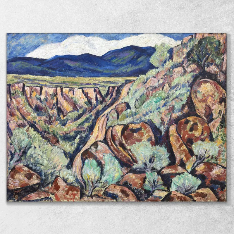 Landscape New Mexico Marsden Hartley