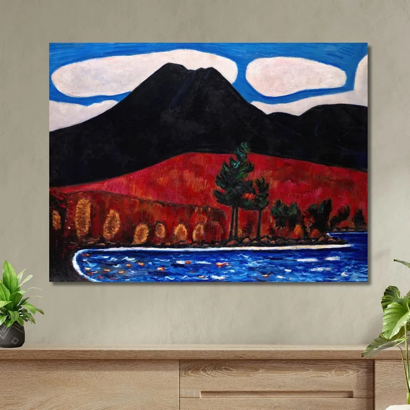 Mt. Katahdin Maine Autumn Marsden Hartley