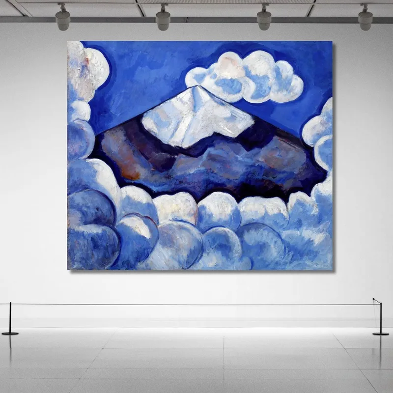 Popocatepetl Temperamentvoller Morgen Mexiko Marsden Hartley