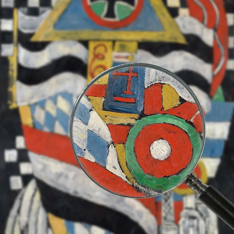 Portrait Eines Deutschen Offiziers Marsden Hartley