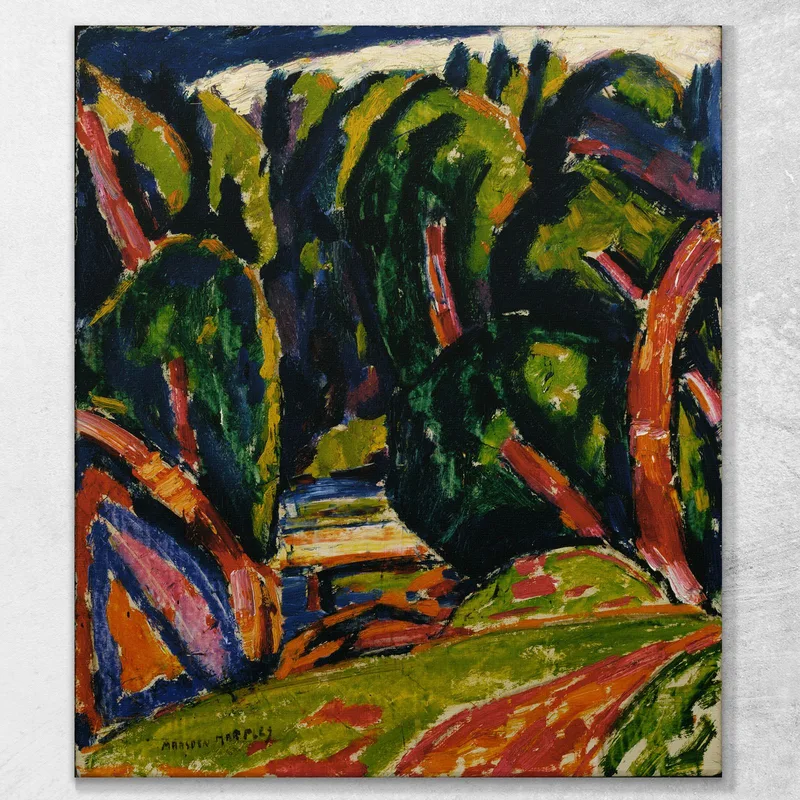 Roter Baum Marsden Hartley