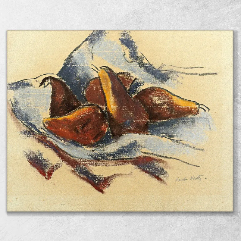 Still Life With Pears Marsden Hartley