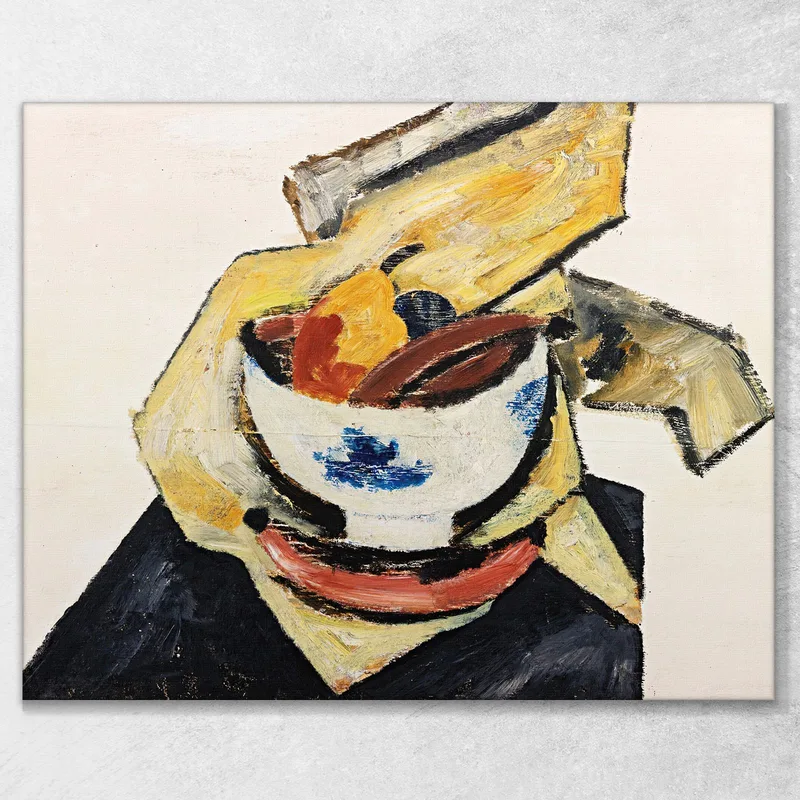 Still Life With White Bowl Marsden Hartley