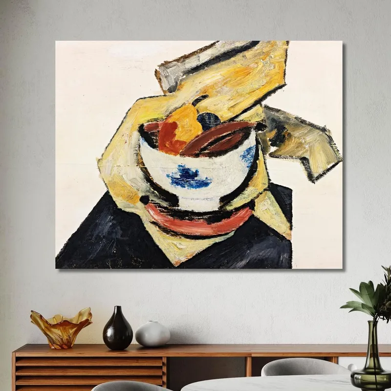 Still Life With White Bowl Marsden Hartley