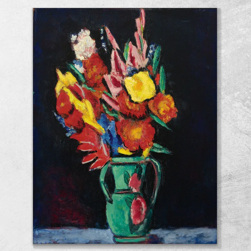 Nature Morte Avec Des Fleurs Marsden Hartley