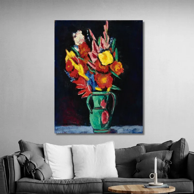 Nature Morte Avec Des Fleurs Marsden Hartley