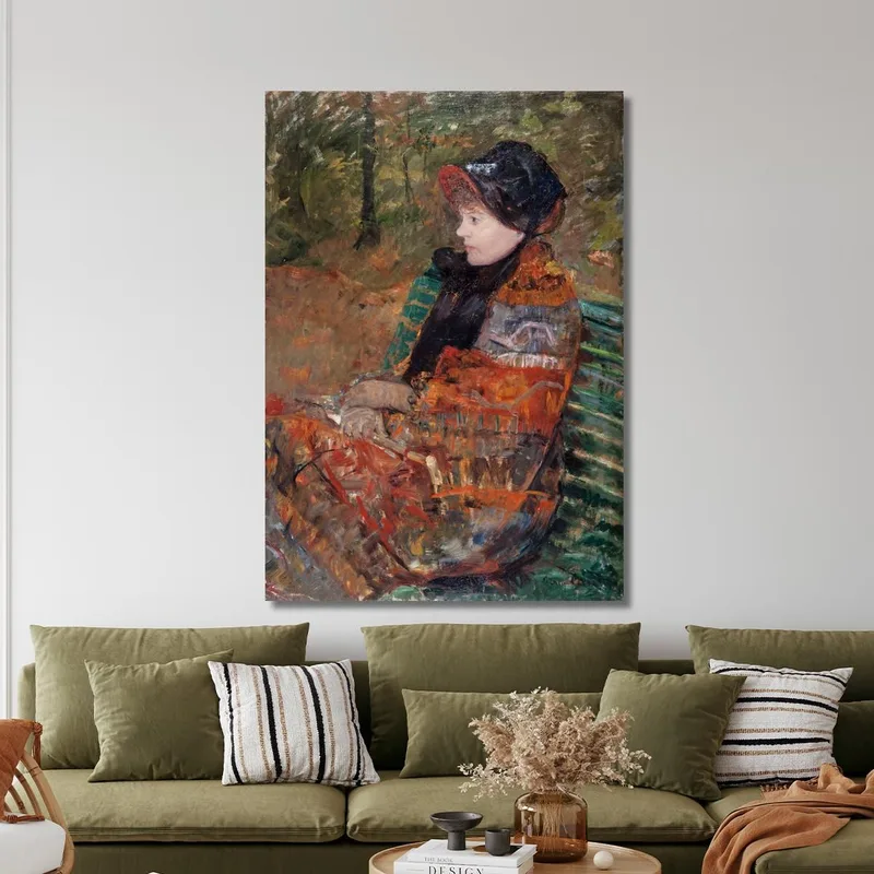 Herbstporträt Von Lydia Cassatt Mary Cassatt
