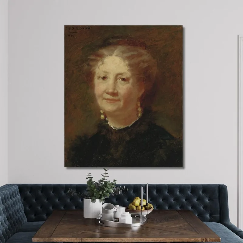 Ritratto Di Signora Cortier Mary Cassatt