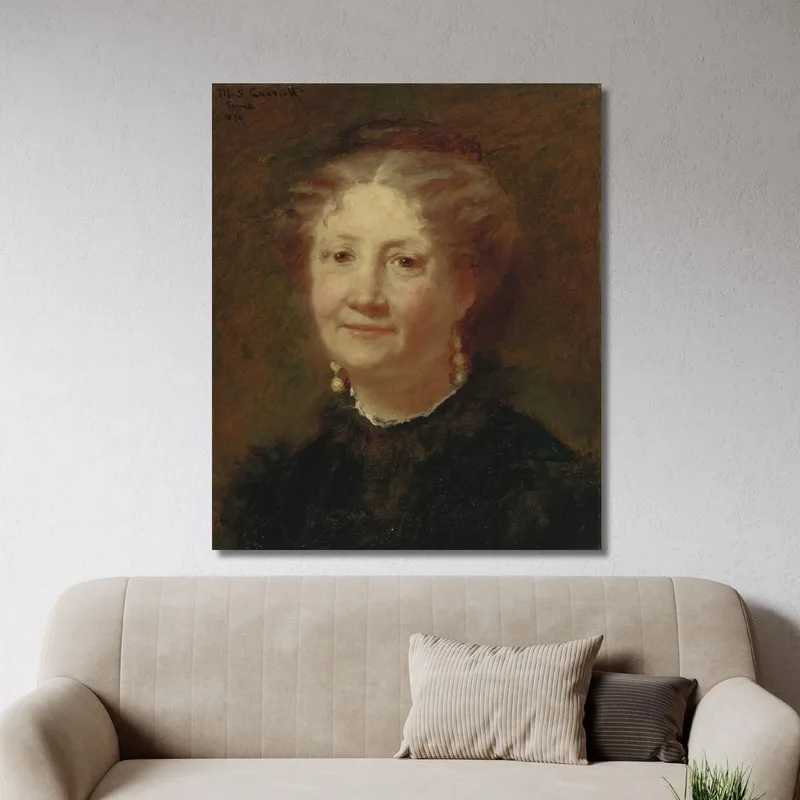 Ritratto Di Signora Cortier Mary Cassatt