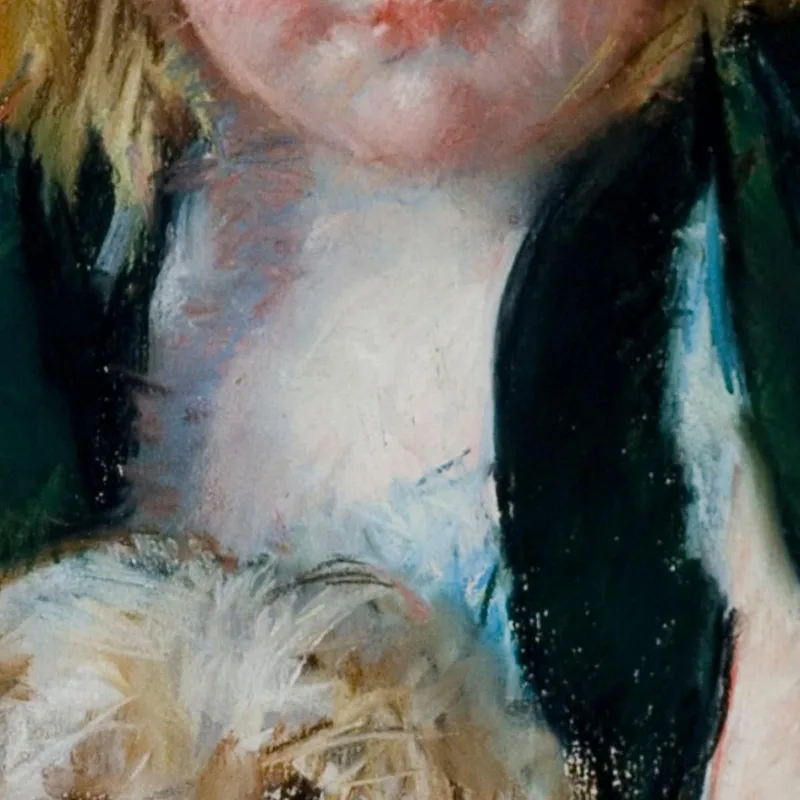 Sara Avec Son Chien Mary Cassatt