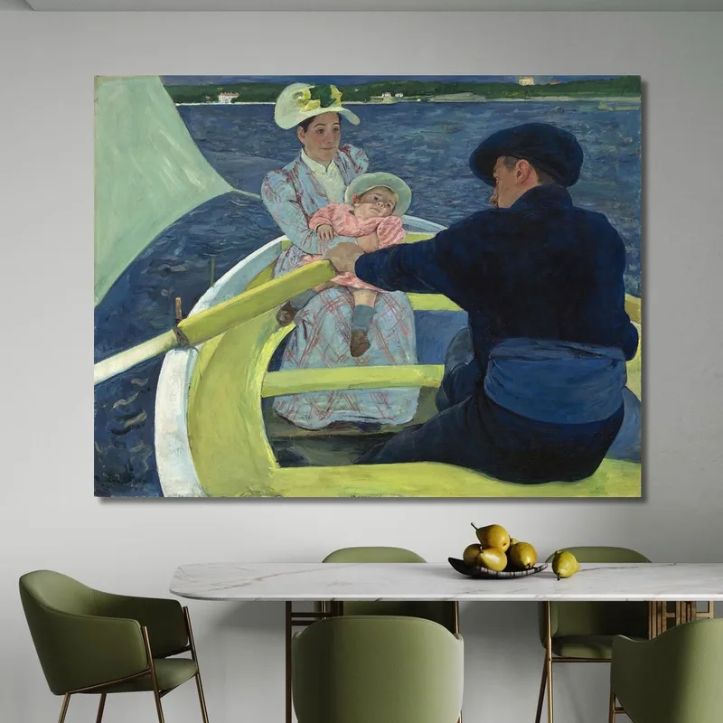 Die Bootsparty Mary Cassatt