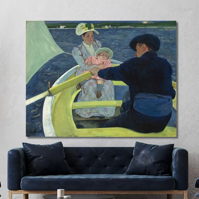 Die Bootsparty Mary Cassatt