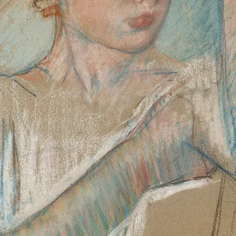The Long Gloves Mary Cassatt