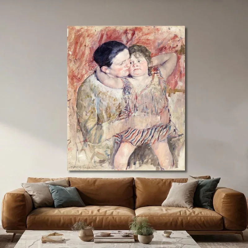 Frau Und Kind Mary Cassatt