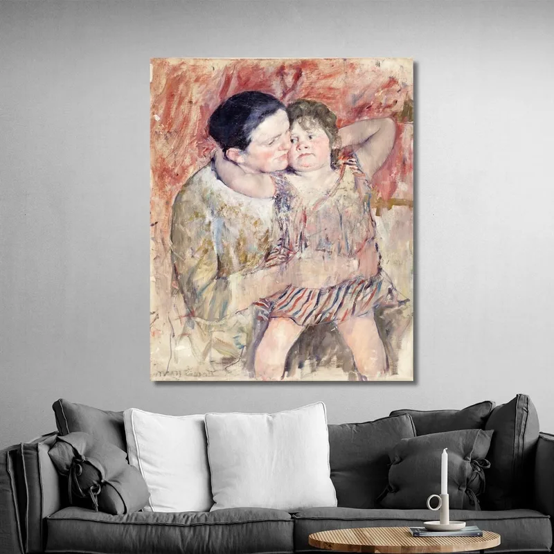 Frau Und Kind Mary Cassatt