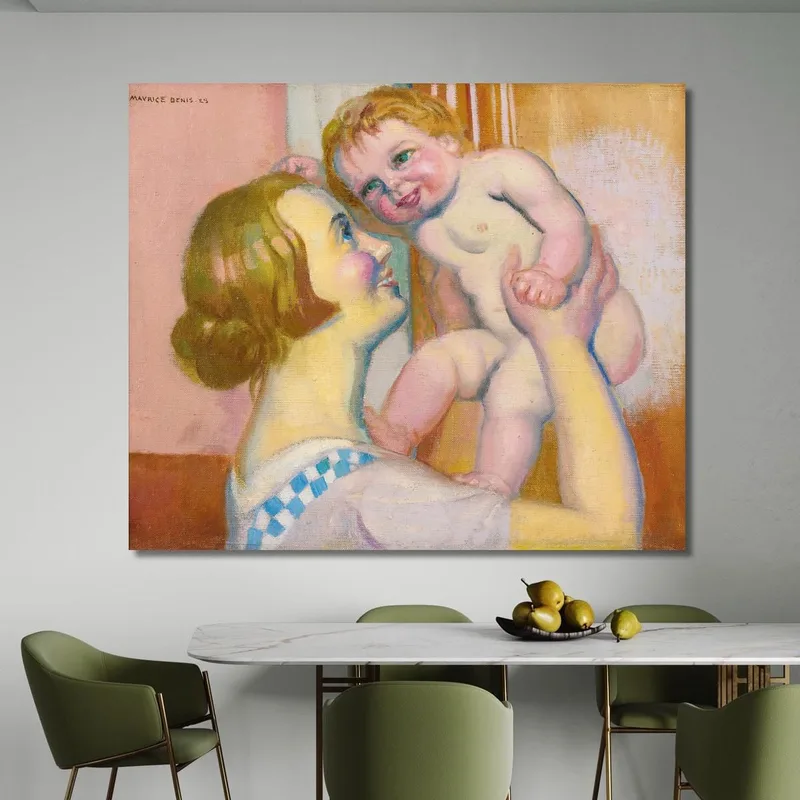 Naked Child Or Annie And Pauline Maurice Denis