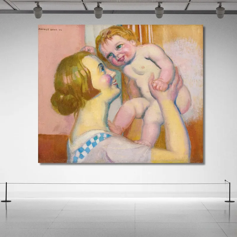 Naked Child Or Annie And Pauline Maurice Denis