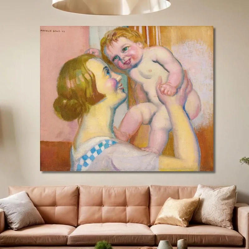 Naked Child Or Annie And Pauline Maurice Denis
