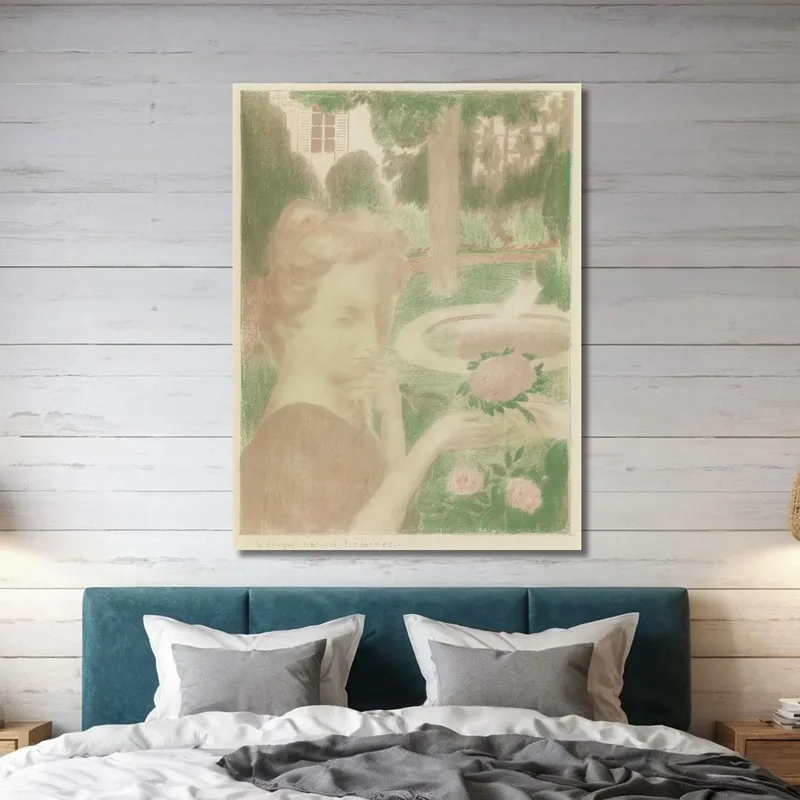 Le Bouquet Matinal Les Larmes Uit De Reeks Maurice Denis