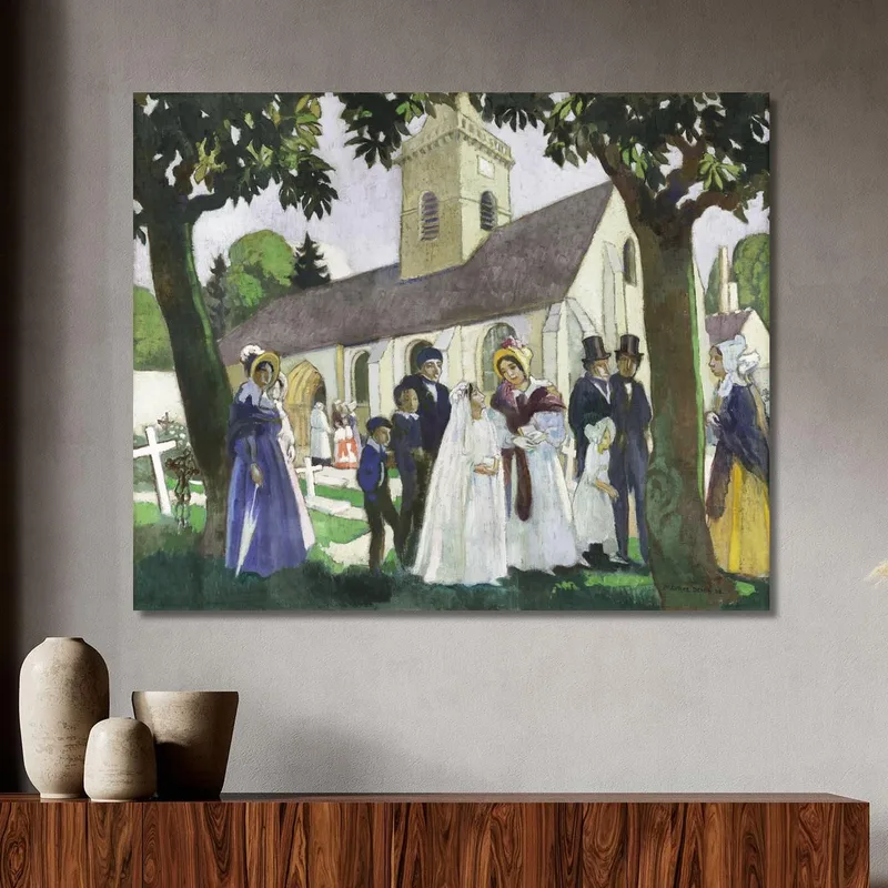 La Prima Comunione Di Lopoldine Fourqueux Maurice Denis