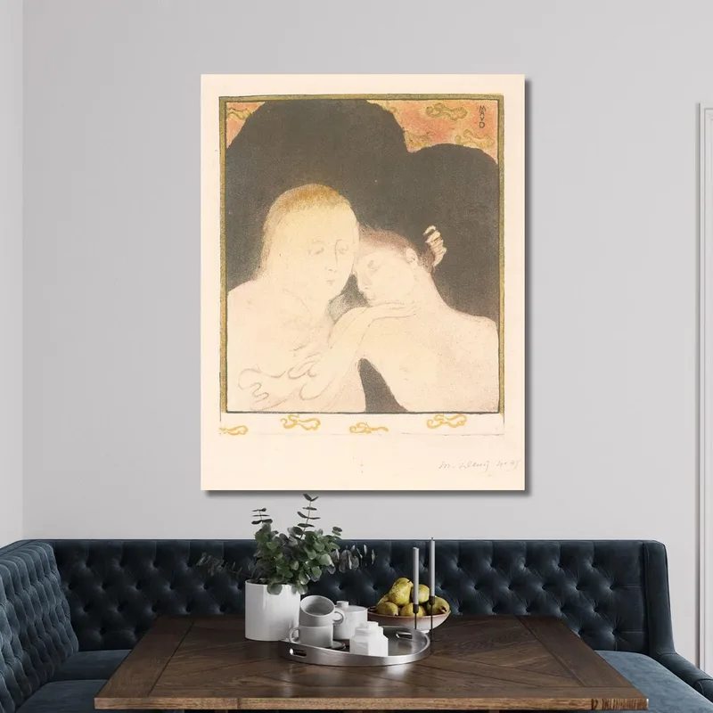 La Donna Abbraccia Il Giovane Maurice Denis