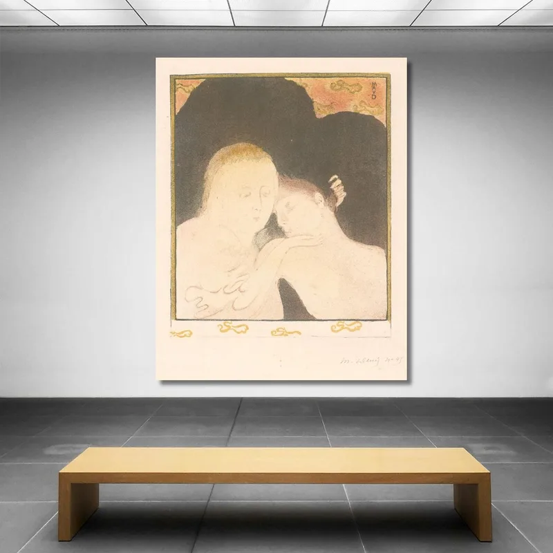 La Donna Abbraccia Il Giovane Maurice Denis