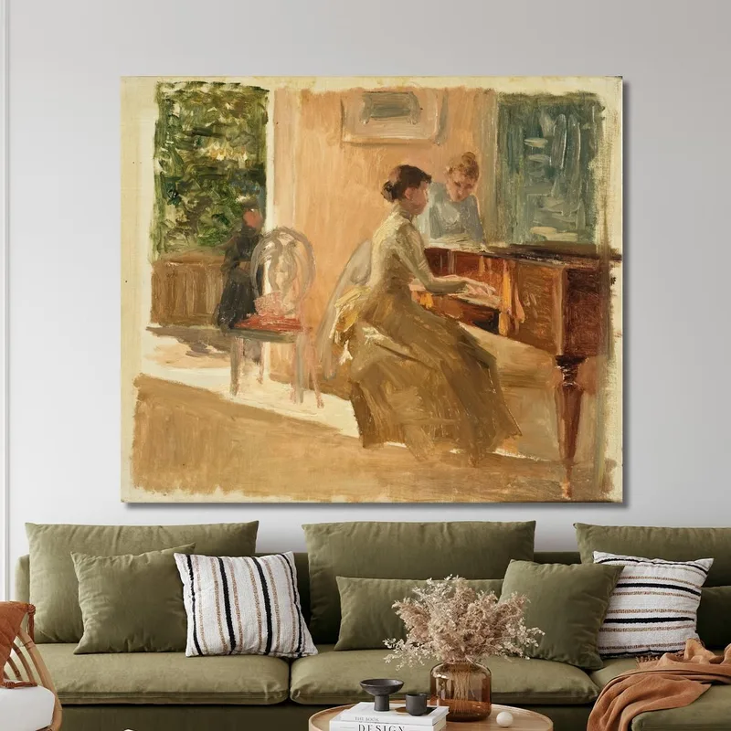 Nel Salotto Di Haiko Albert Edelfelt