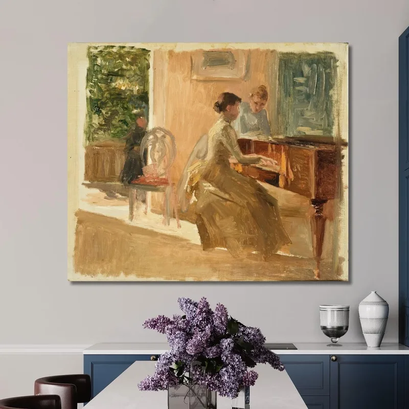 Nel Salotto Di Haiko Albert Edelfelt