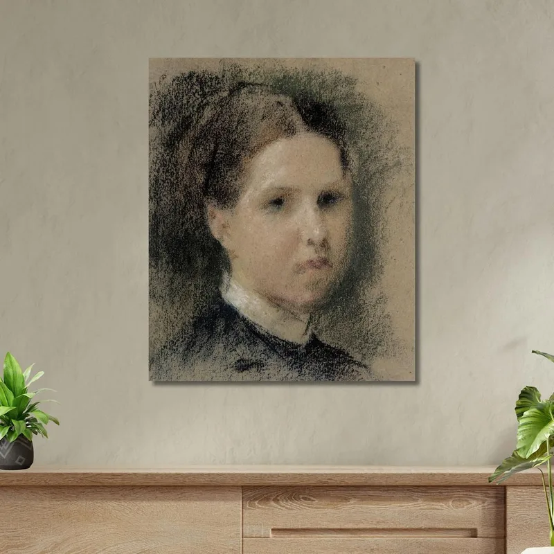 Portrait D'Annie Edelfelt Albert Edelfelt