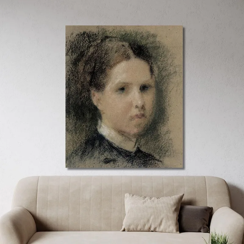 Portrait D'Annie Edelfelt Albert Edelfelt