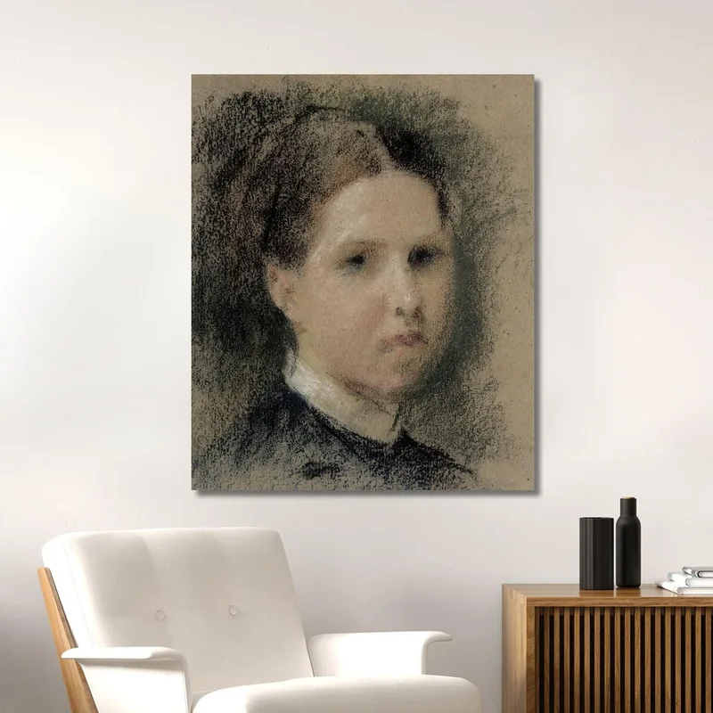 Portrait D'Annie Edelfelt Albert Edelfelt