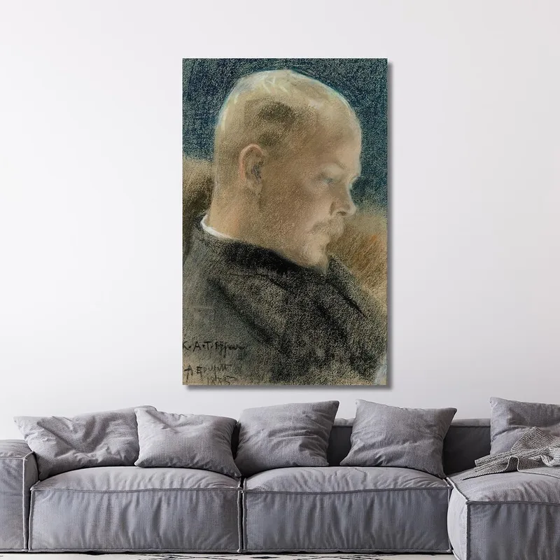 Porträt Des Autors Karl A. Tavaststjerna Albert Edelfelt