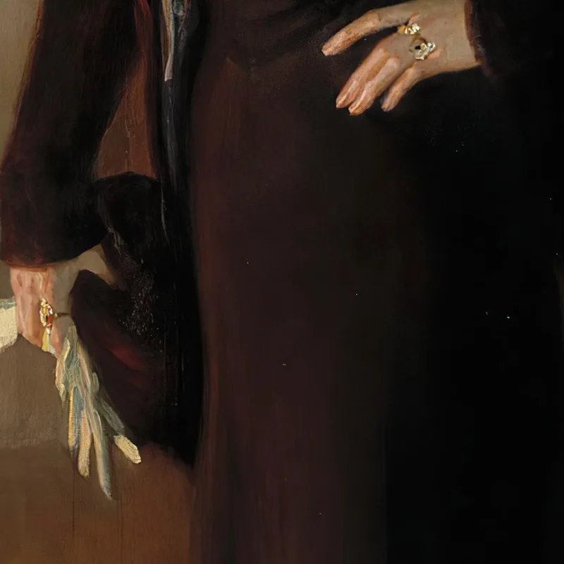 Portrait De La Chanteuse D'Opéra Aino Ackté Albert Edelfelt