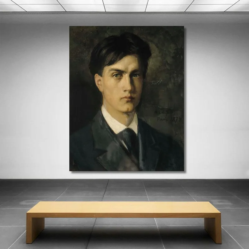 Autorretrato Albert Edelfelt